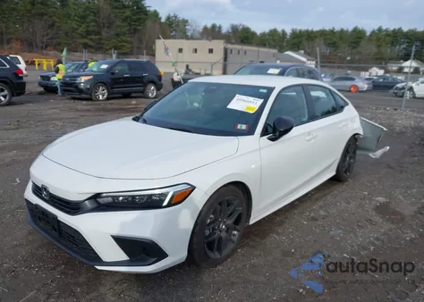 2024 Honda Civic Sport из США, поврежденный, VIN 2HGFE2F52RH526215